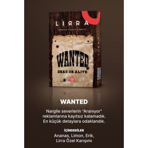 LİRRA 25 GR WANTED 001 KOD